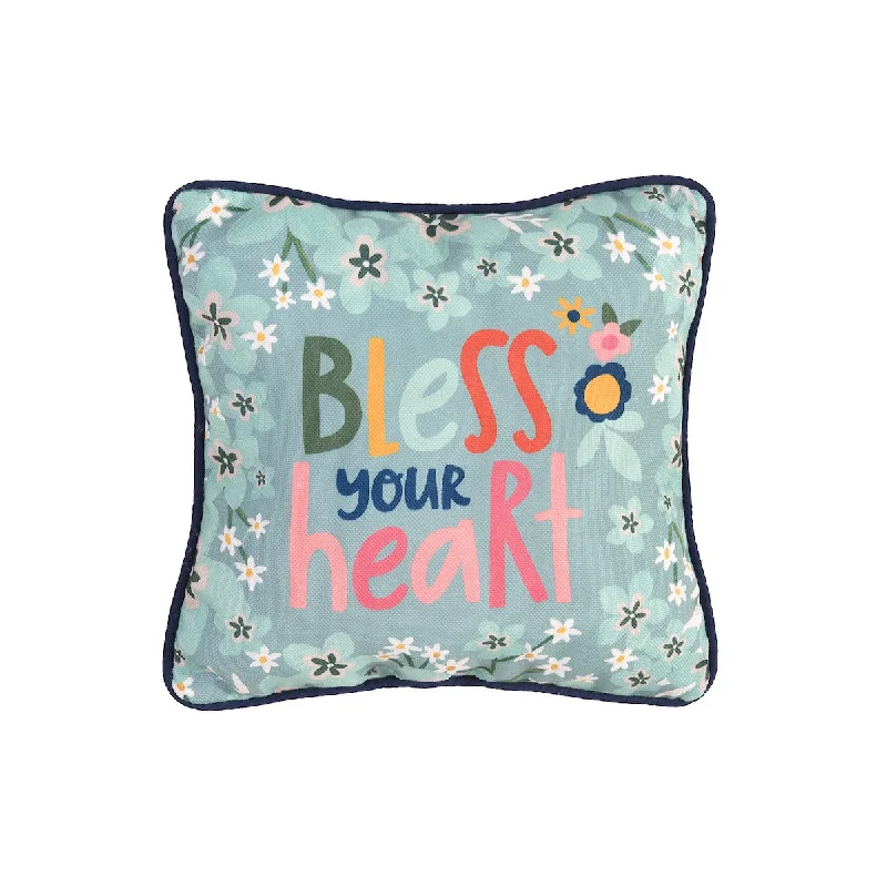 Back Support Pillows for Office ChairsBless Your Heart Mini Pillow