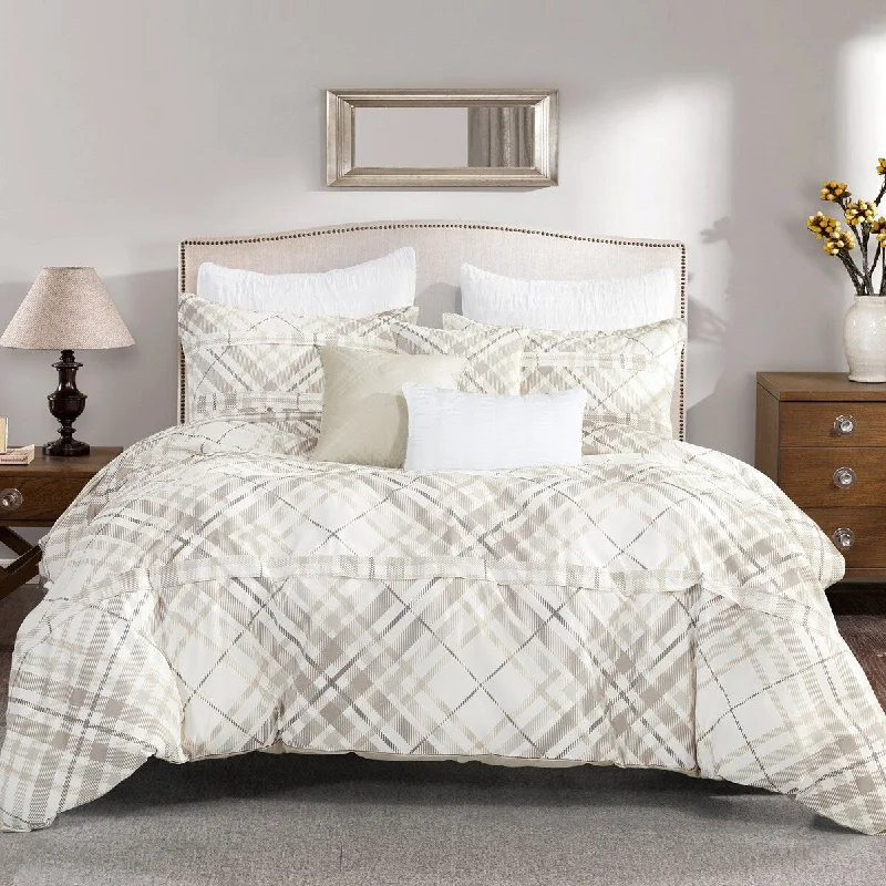 Wool - filled comforters with natural moisture - wicking and temperature - regulating featuresFabia Luxury 7 Piece Comforter