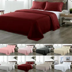 Sheet Sets with Multiple Pillowcase OptionsBamboo Blended 1000TC Sheet Set Ultra Soft