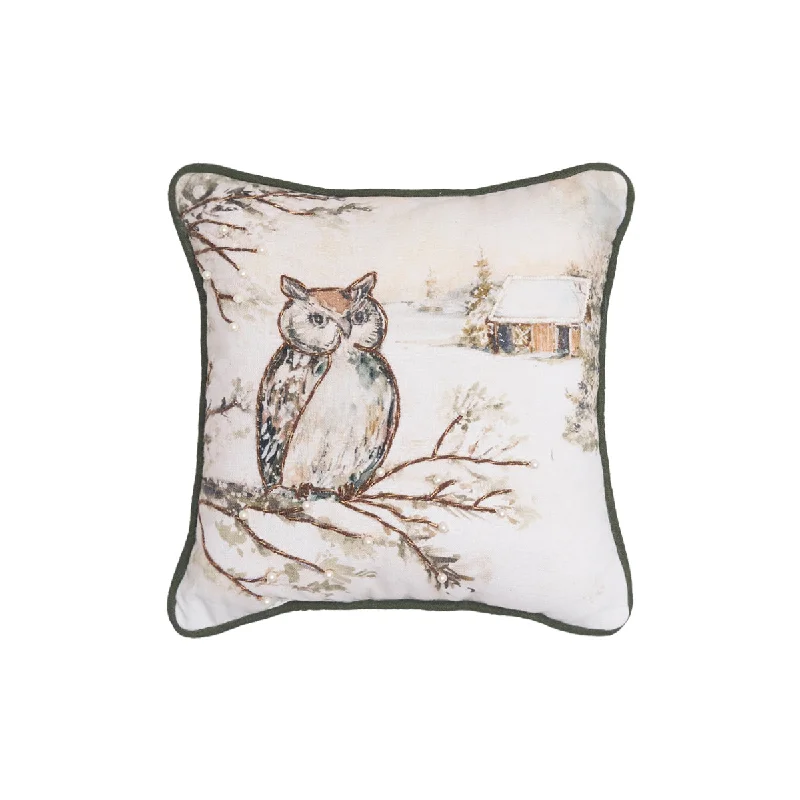 Orthopedic Pillows for Back Pain ReliefWoodland Owl Mini Pillow