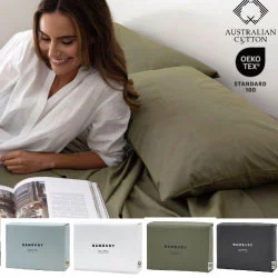 King - Size Sheet Sets with a Decorative Pillow SetPinnacle Australian Cotton Sheet Set