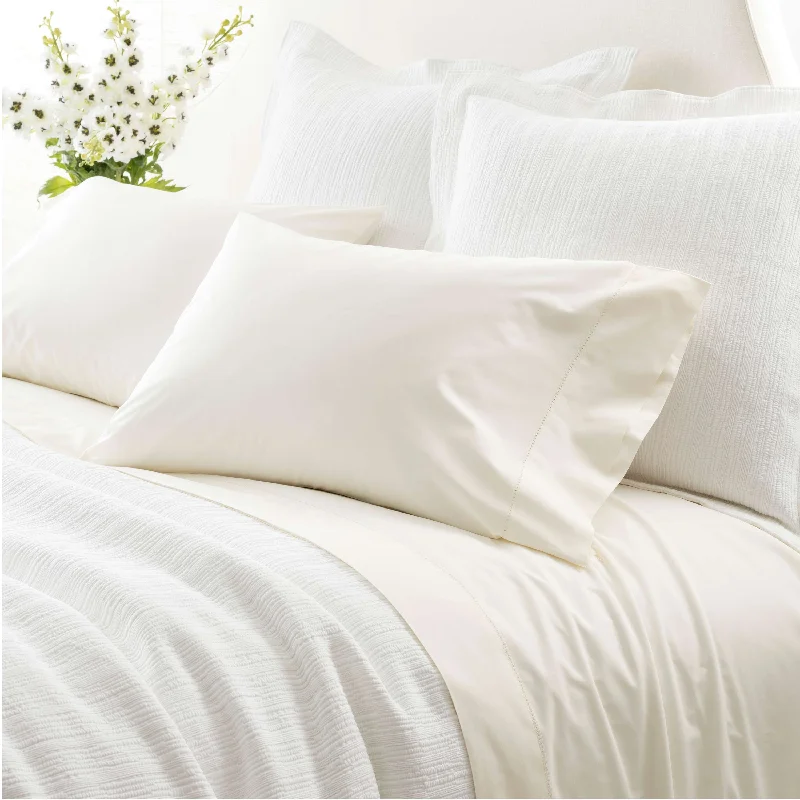 King - Size Sheet Sets with a Decorative Pillow SetPine Cone Hill Classic Hemstitch Sheet Set