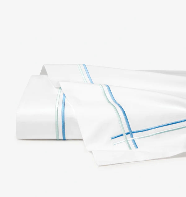 Moisture - Wicking Cotton Sheets for a Dry and Comfortable SleepSferra Tratto Flat Sheet