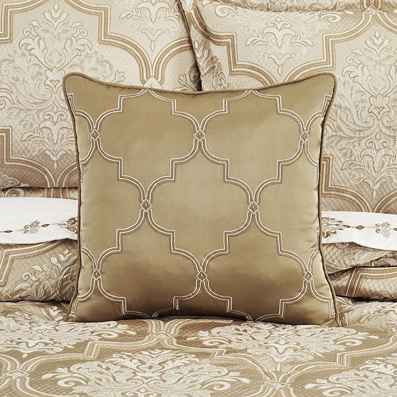 Hypoallergenic Pillows for Allergy SufferersSezanne 18" Square Embellished Decorative Throw Pillow