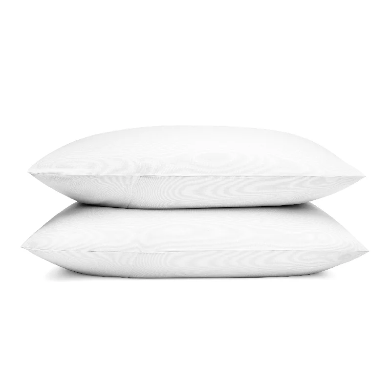 Thermal - Regulating Bamboo Sheets for All - Season ComfortSateen Pillowcases (Centium Satin)