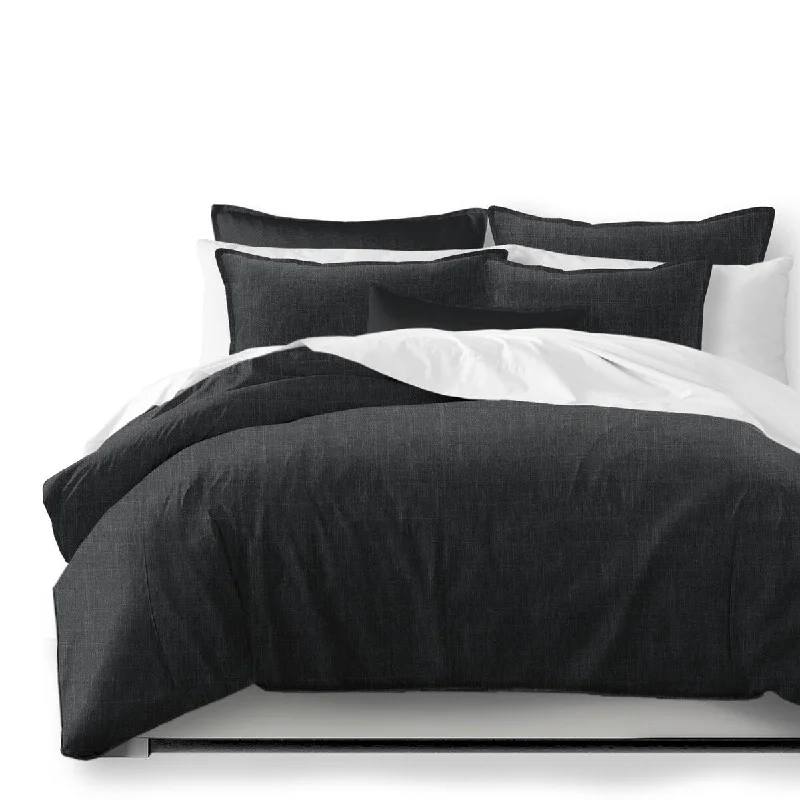 Cotton - filled comforters for a breathable and natural sleep experienceAustin Charcoal Comforter and Pillow Sham(s) Set