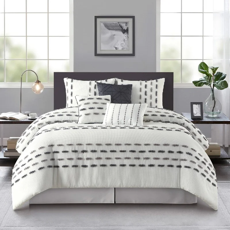 Bamboo - fiber - filled comforters with antibacterial and breathable qualitiesNanshing Reinhart 7 Piece Boho Chic Comforter Set