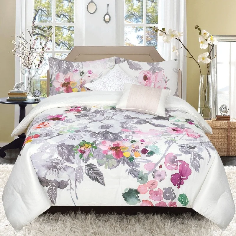 King - size comforters to fit large king - sized beds perfectlyBrighton Floral 5-piece Comforter set