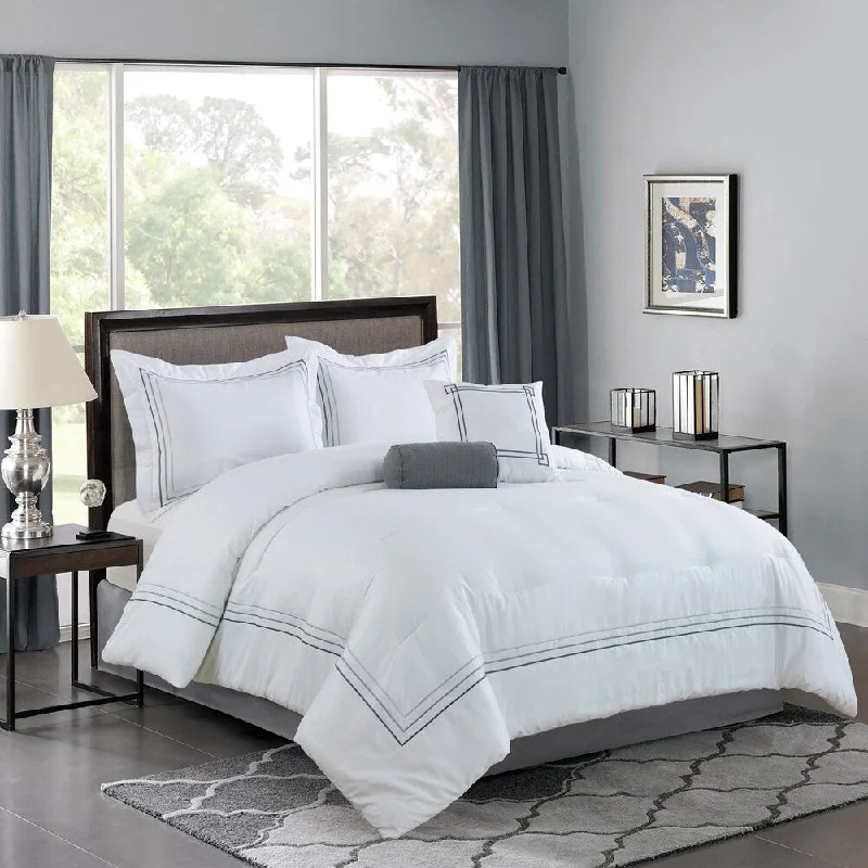 Down - filled comforters for supreme warmth and lightnessBellagio 5pc Comforter Set