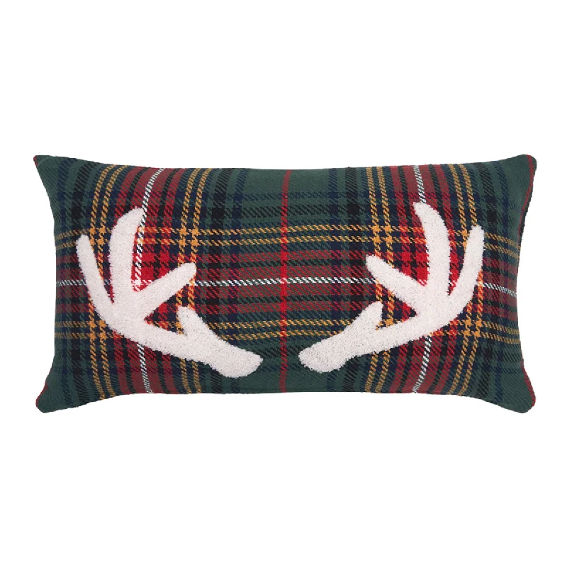 Orthopedic Pillows for Back Pain ReliefGreen Lennox Antlers Pillow