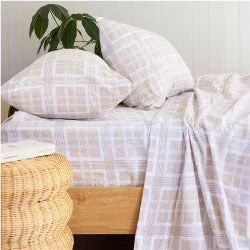 King - Size Sheet Sets with a Decorative Pillow SetEnid Flannelette Sheet Set