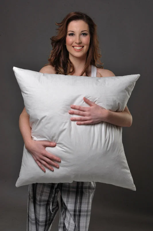 Orthopedic Pillows for Back Pain ReliefEuropean Size Firm Pillow 95% White Polish Mother Goose Down 65cm2