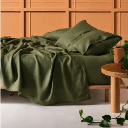 King - Size Sheet Sets with a Decorative Pillow SetNimes Moss Sheet Set