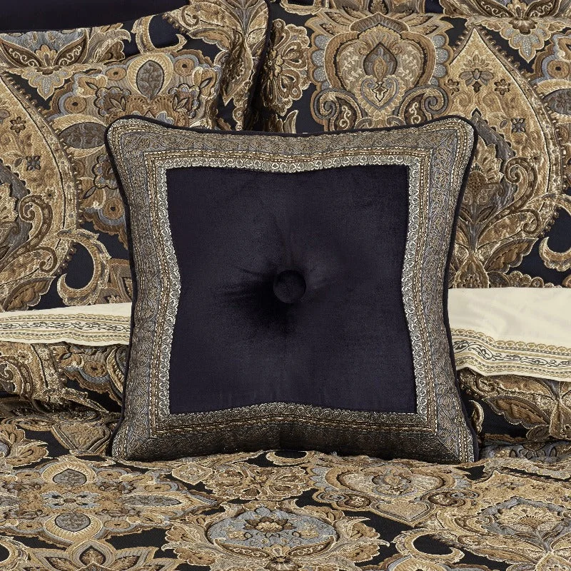 Silk Pillows for Smooth Skin and HairAmara 18" Square Embellished Decorative Throw Pillow