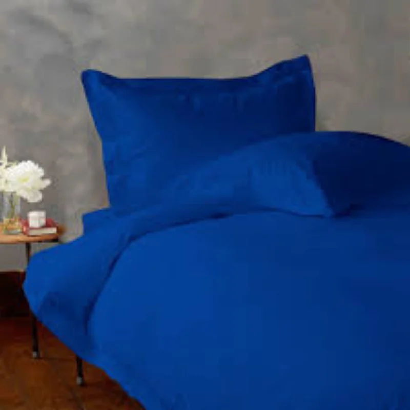 Jersey - Knit Sheets for a Comfortable and Casual BedQueen Flat Sheet Royal Blue Egyptian Cotton 1000 Thread Count