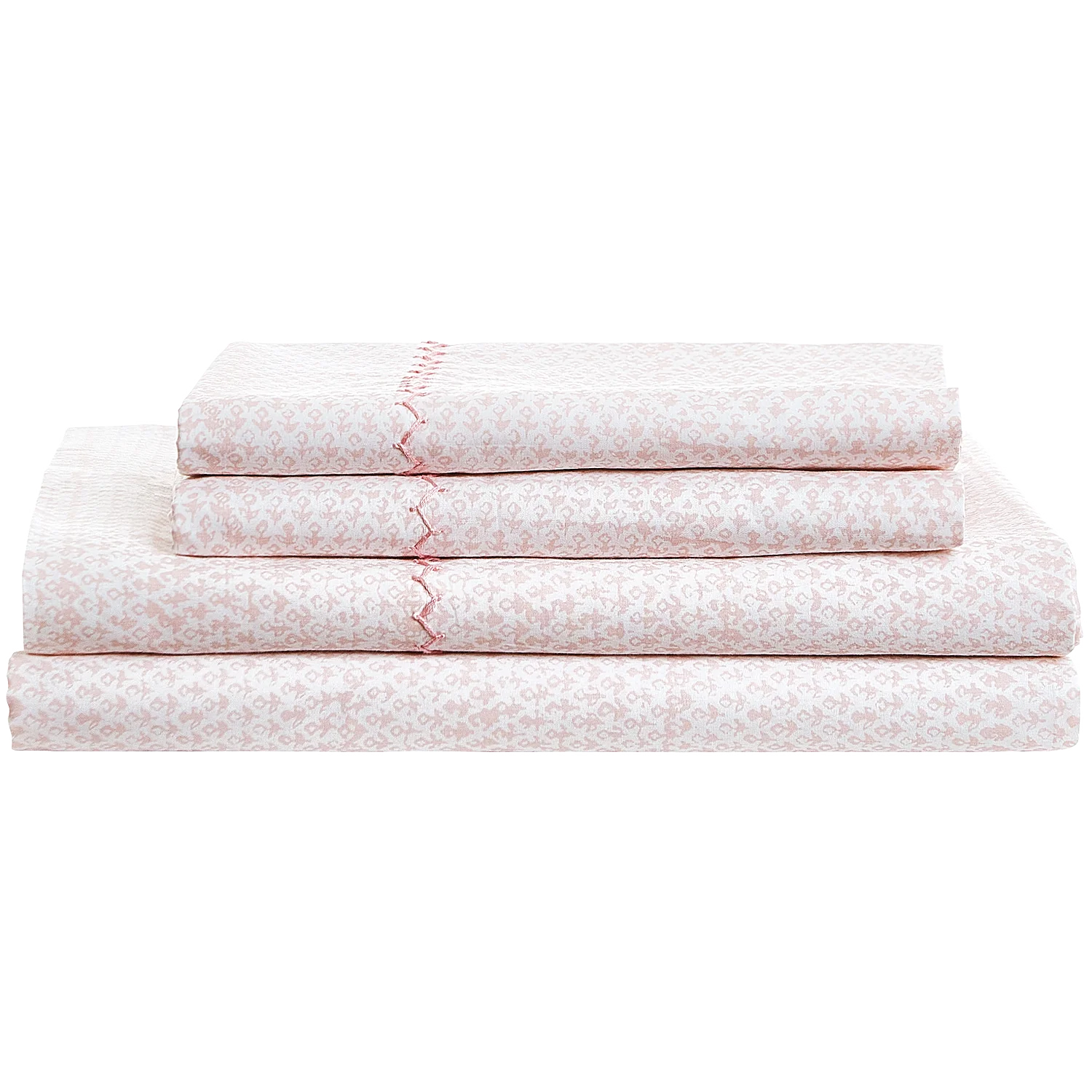 Queen - Size Sheet Sets with a European Pillowcase SetPoseti Pink Lotus Sheet Collection