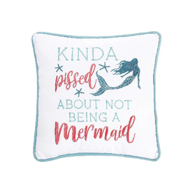 Silk Pillows for Smooth Skin and HairNot A Mermaid Mini Pillow