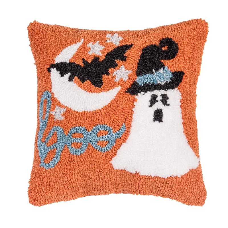 Travel Pillows for Long JourneysWitch Ghost Hooked Mini Pillow