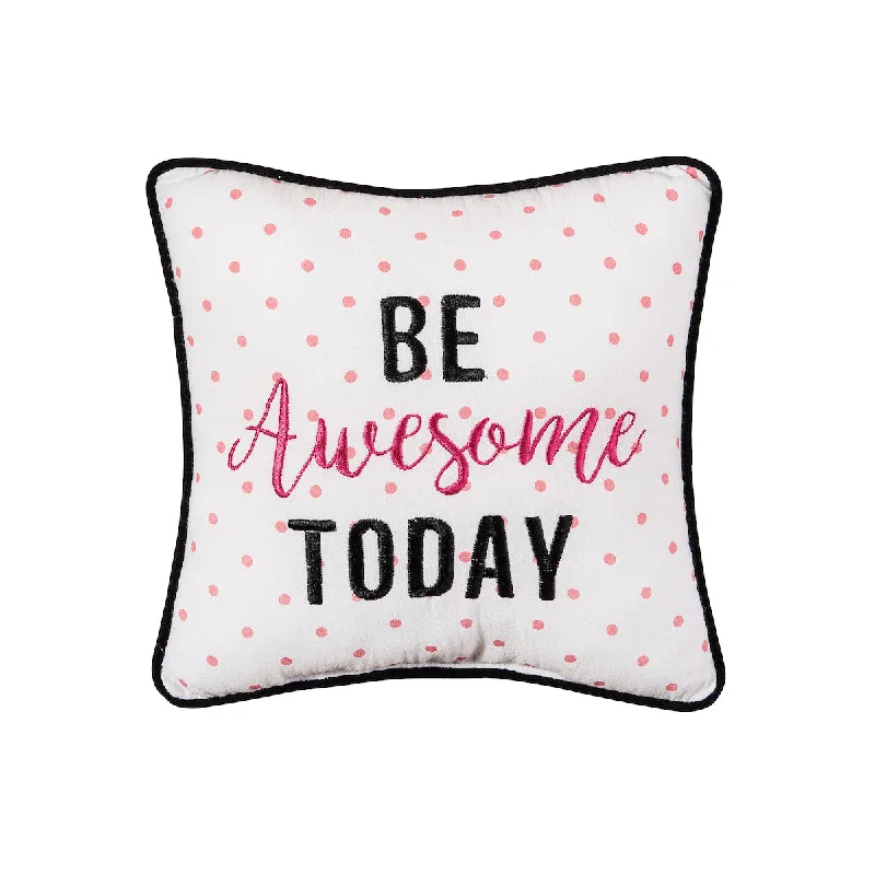 Down Alternative Pillows for Ethical ChoicesBe Awesome Today Mini Pillow