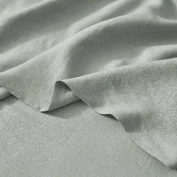 Wrinkle - Free Polyester Sheets for a Low - Maintenance BedRavello Sage Flat Sheet