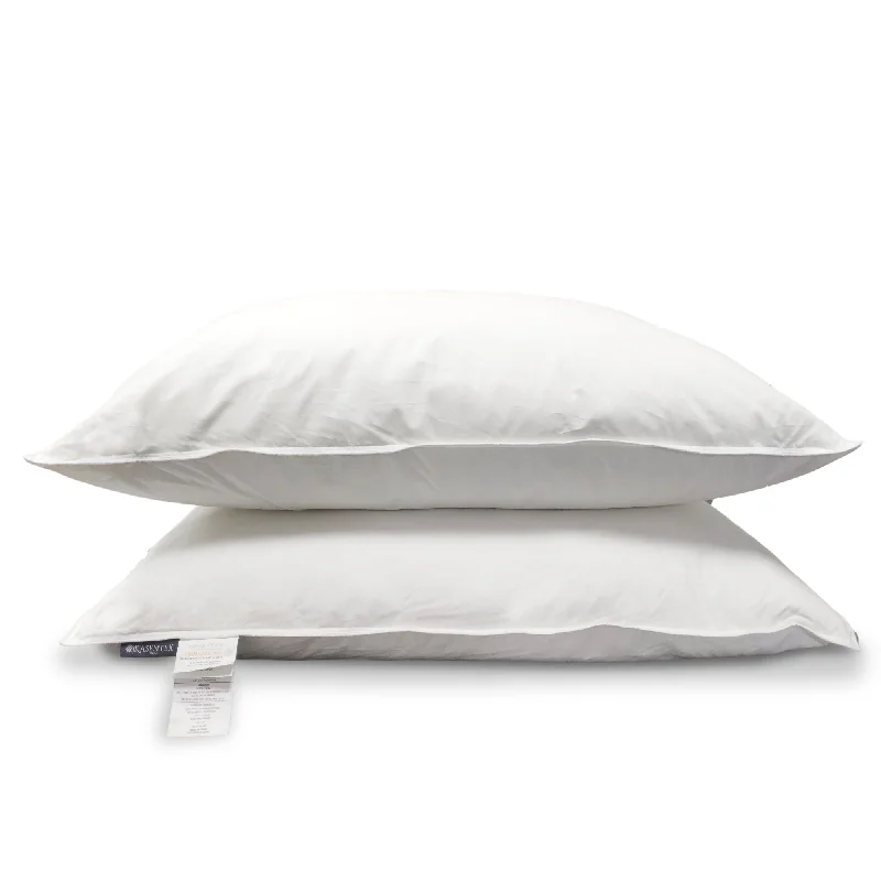 Hypoallergenic Pillows for Allergy SufferersEgyptian Cotton - Down & Feather Fill Pillow Set