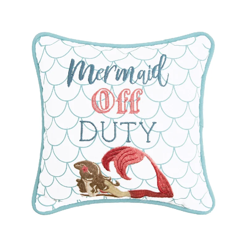 Down Alternative Pillows for Ethical ChoicesMermaid Off Duty Mini Pillow