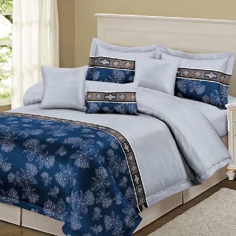 Wool - filled comforters with natural moisture - wicking and temperature - regulating featuresWellco Queen Comforter Set - 3 Pieces All Season Bed Set Soft Queen Comforter Set with 2 Pillow Shams