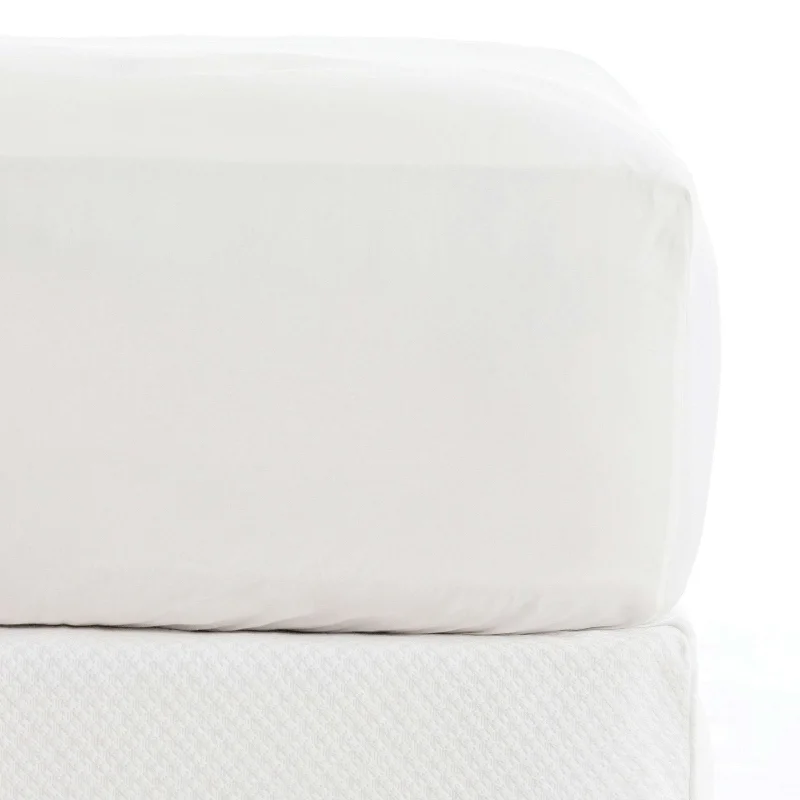 King - Size Sheet Sets with a Decorative Pillow SetPine Cone Hill Classic White 400 Thread Count Fitted Sheet