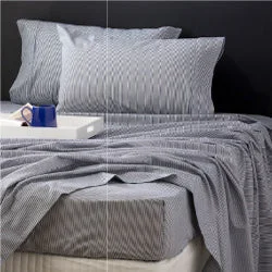 Hypoallergenic Silk Sheets for Sensitive SleepersStriped Egyptian Cotton Flannelette Sheet Set