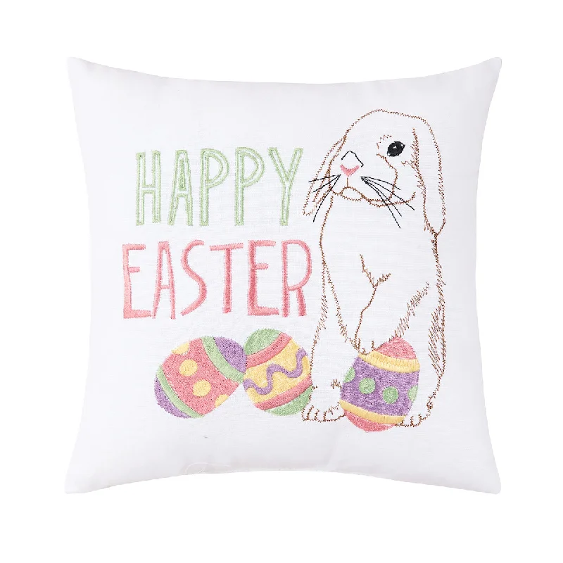 Cooling Pillows for Hot SleepersHappy Easter Bunny Mini Pillow