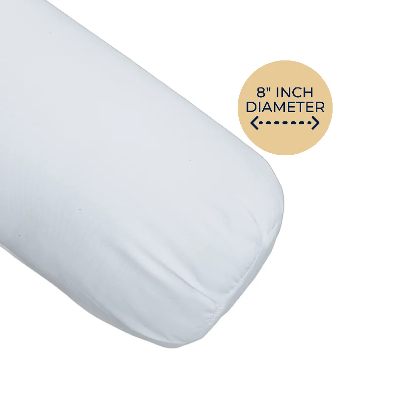 Memory Foam Pillows for Neck Support8" Decorative Bolster Pillow