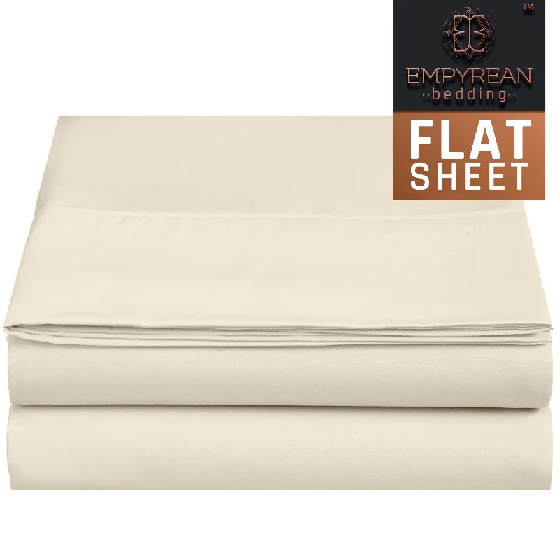 Jersey - Knit Sheets for a Comfortable and Casual BedEmpyrean Premium Flat Sheets