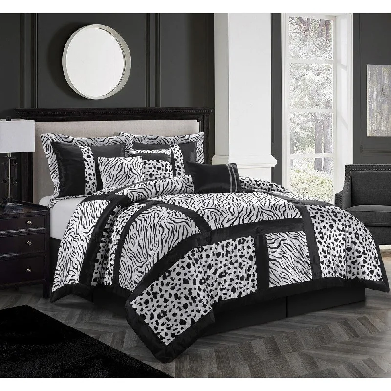 Duck down comforters with a softer feel and good warmth retentionAmazon 7-Piece Comforter Set