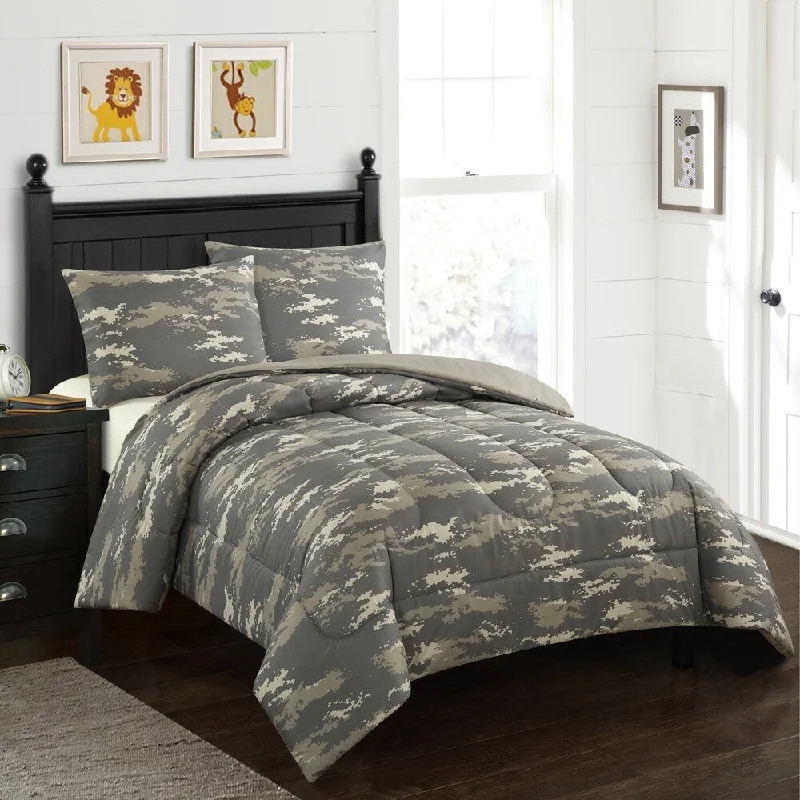 Microfiber - filled comforters that are lightweight and easy to care forColton Camo Comforter Set