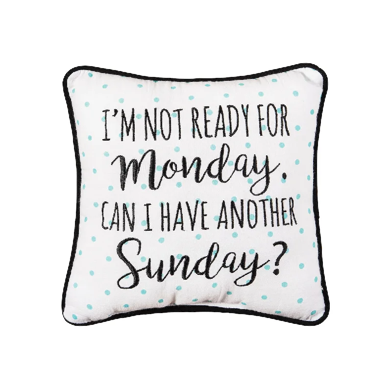 Decorative Pillows for Living Room MakeoverMonday Sunday Mini Pillow