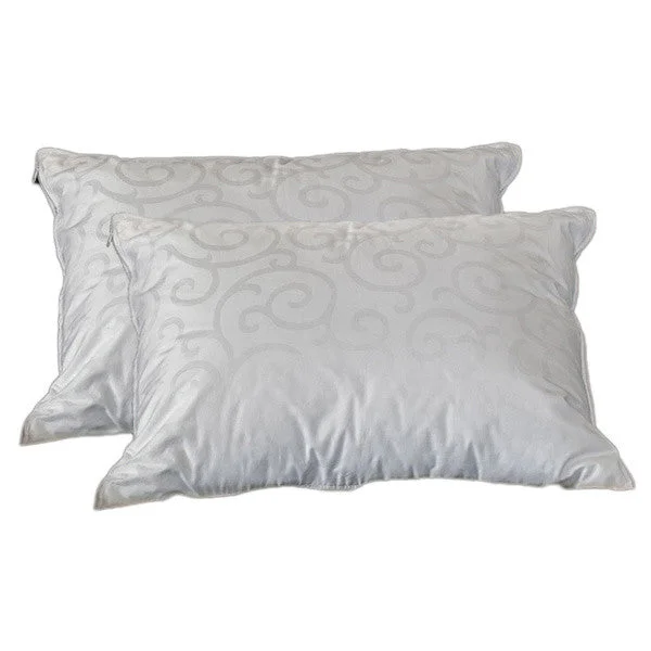 Feather Pillows for a Luxurious SleepDownLinens Down Alternative Pillow with Removable Cover (Set of 2)