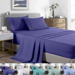 Twin - Size Sheet Sets with a Pillow ProtectorBamboo Cooling 2000TC Sheet Set