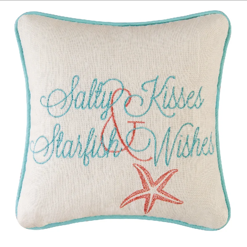 Firm Pillows for Side SleepersSalty Kisses Starfish Wish Mini Pillow