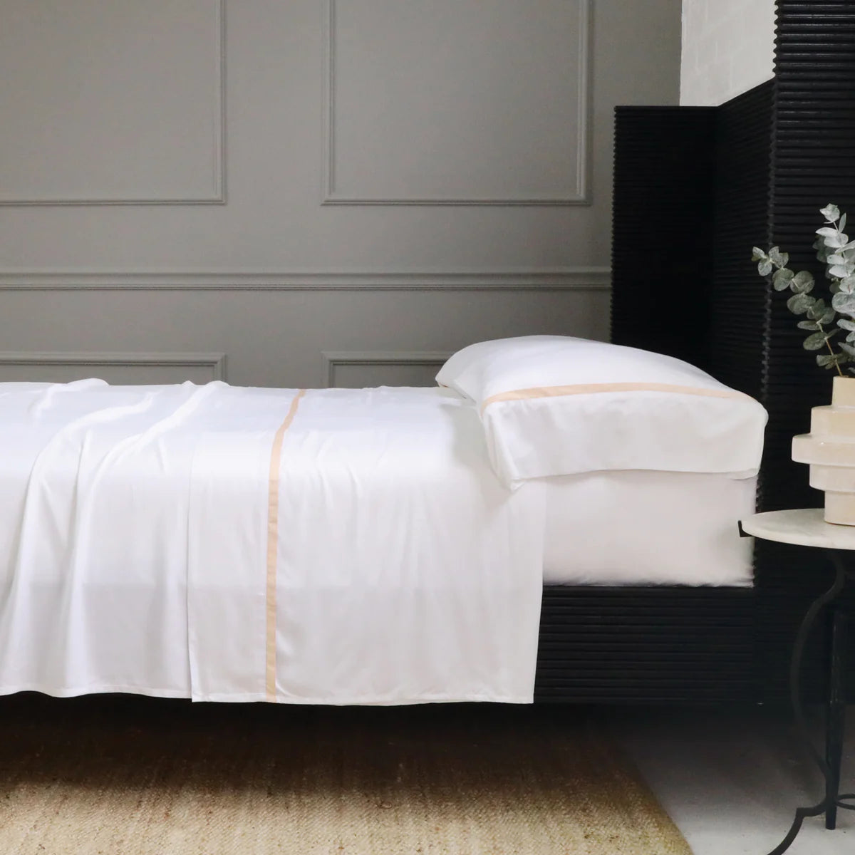 Flat Sheets with a High - Quality Finish for a Luxurious LookLangston Bamboo Sateen Sheet Set by Pom Pom at Home