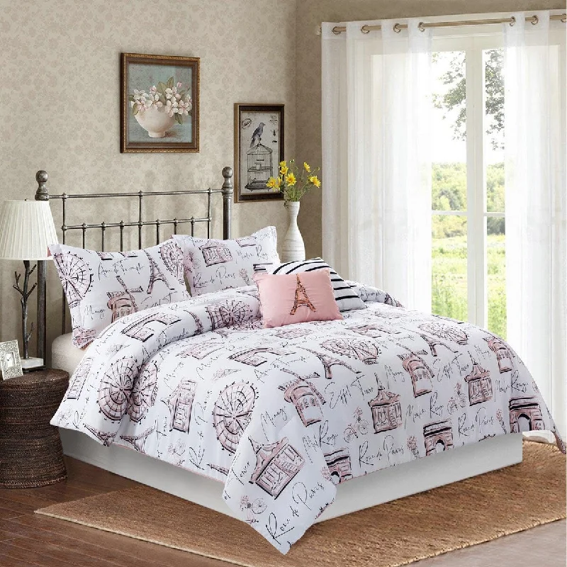 King - size comforters to fit large king - sized beds perfectlyMargaux 5-Piece Comforter Set