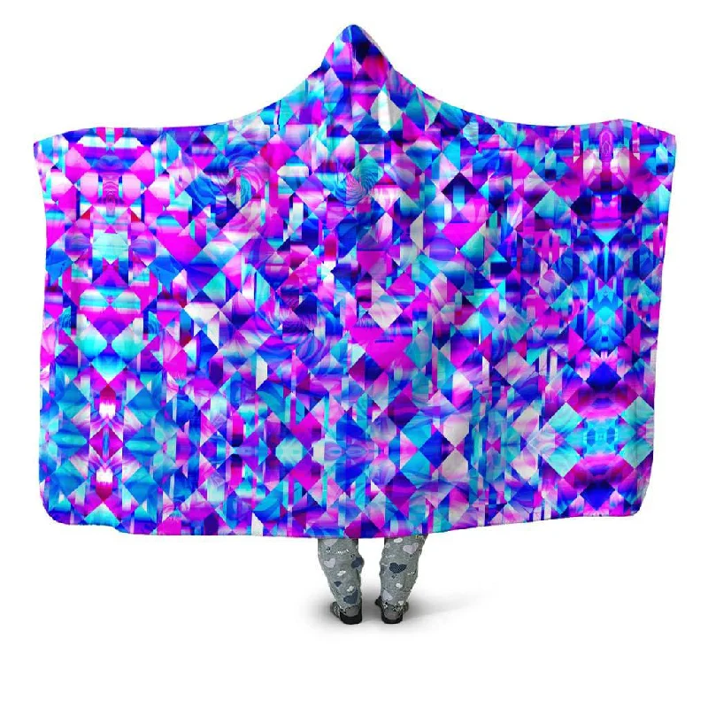 Wool blankets with natural warmth and insulationBlossom Trippy Hooded Blanket