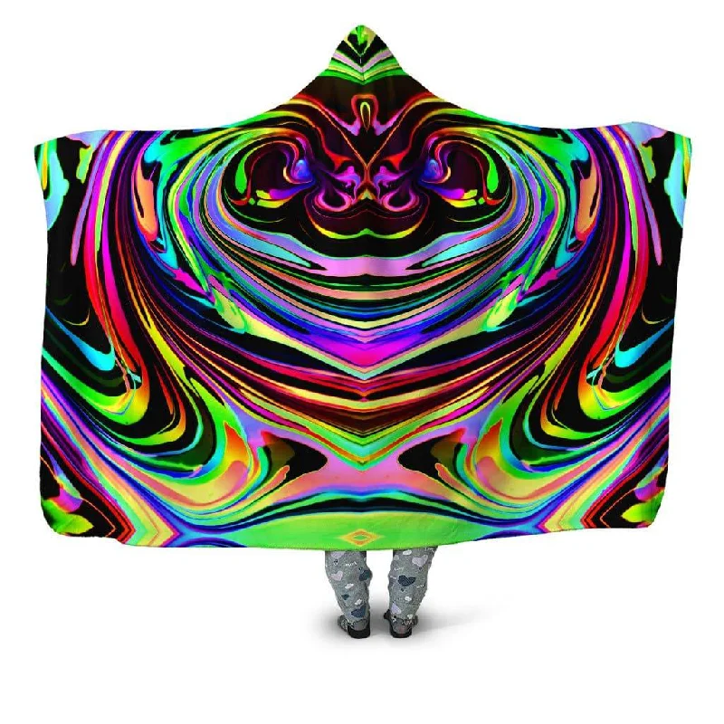 Cashmere blankets for ultimate softness and luxuryCosmic Swirl Hooded Blanket