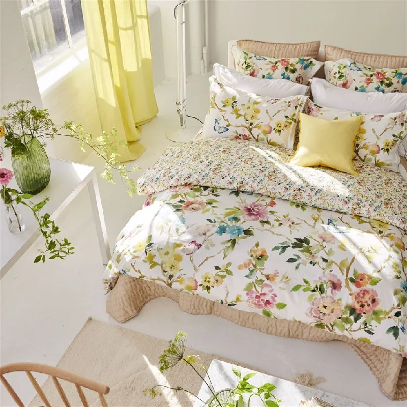 Duvet covers suitable for use with synthetic - filled comfortersDesigners Guild Fiore D'acqua Peony Bedding