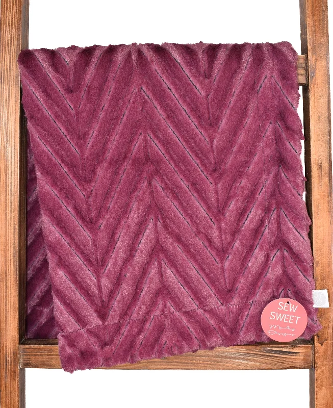 Rayon from bamboo blankets for a silky and breathable feelEverest Burgundy - OMG Demi