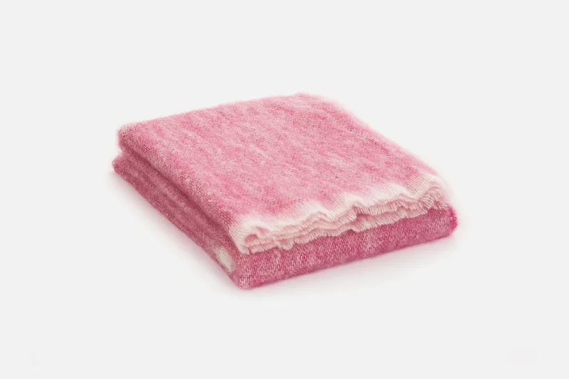 Cotton blankets for breathability and a lightweight feelFoxglove Mooneen Mohair Throw Blanket