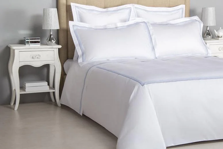 Velvet duvet covers for a plush and cozy lookFrette Hotel Cruise Bedding