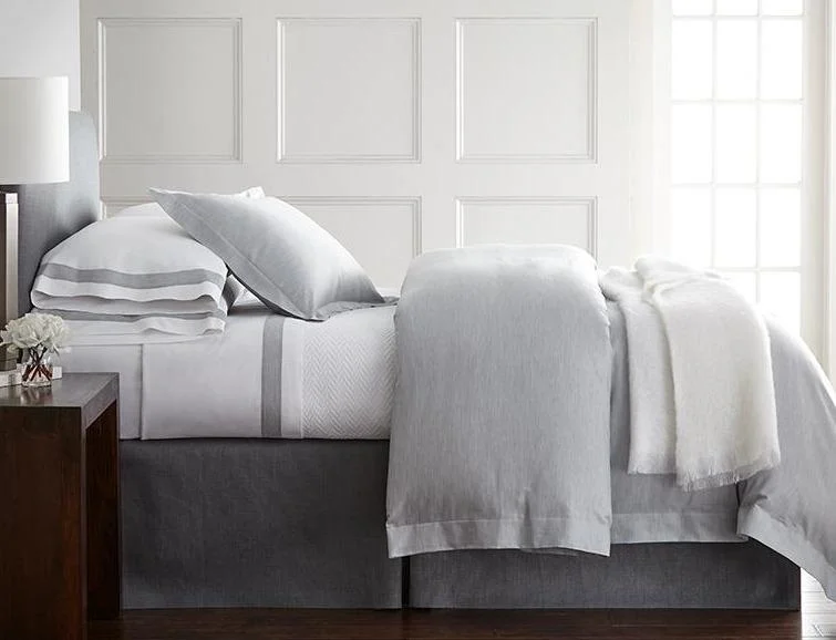 Linen duvet covers with a natural texture and breathabilityJakob Bedding by Legacy Home