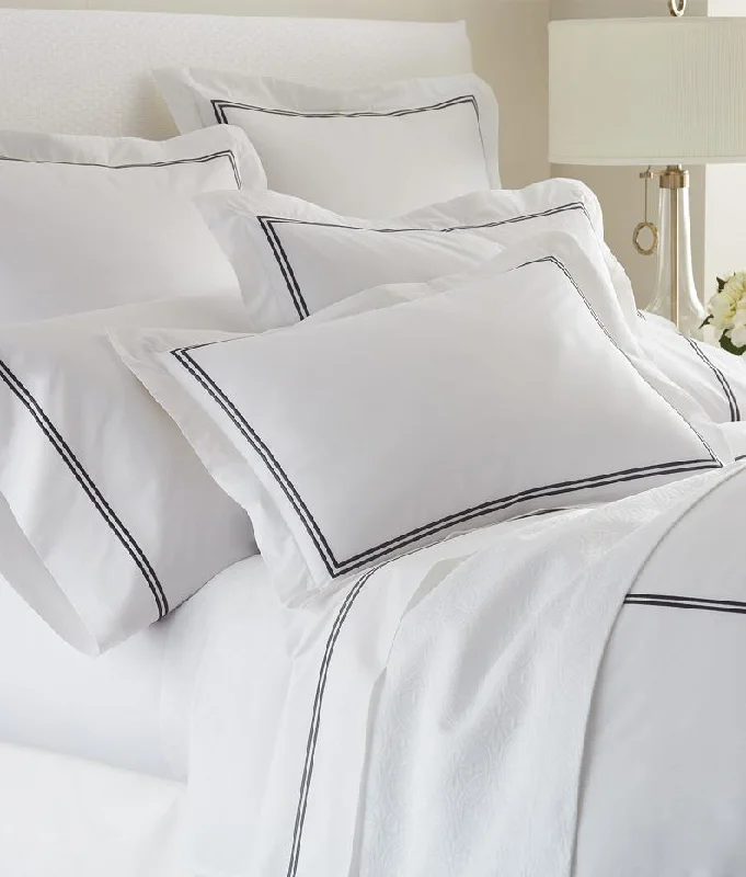 Moisture - wicking duvet covers to prevent night sweatsWellesley 400TC Percale Bedding by Legacy Home