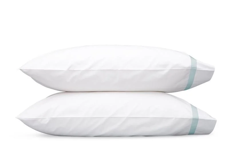 Mid - priced duvet covers with a good balance of quality and costLowell Pool Pillowcase Singles by Matouk