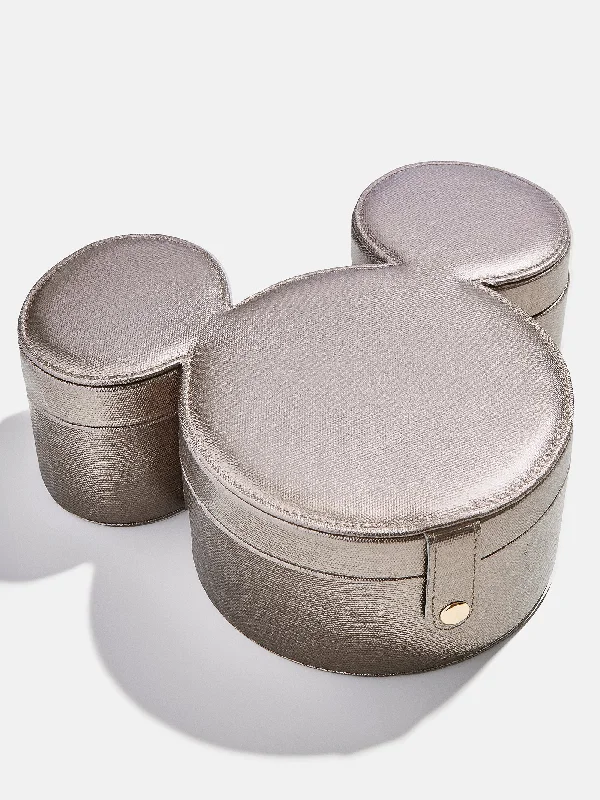 Synthetic fiber blend blankets for a budget - friendly choiceMickey Mouse Disney Tabletop Storage Case - Metallic